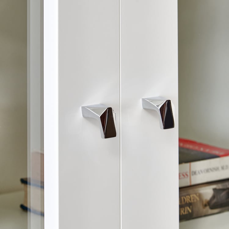 Astra 2-Door Book Cabinet - White