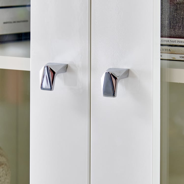 Astra 2-Door Book Cabinet - White