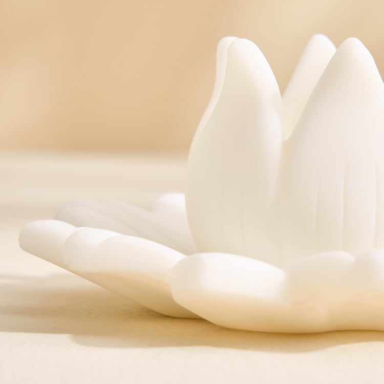 Soma Myst Trinket Polyresin T-Light Holder with Platter