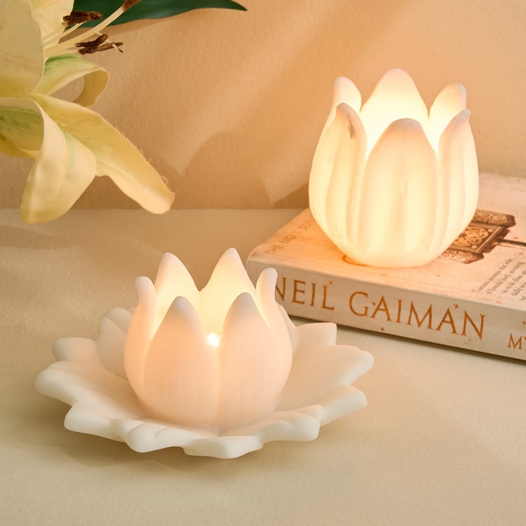 Soma Myst Polyresin T-Light Holder