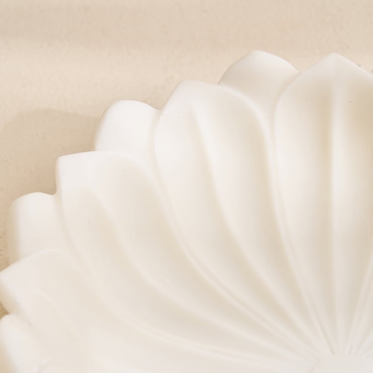 Soma Myst Polyresin Flower Decorative Bowl