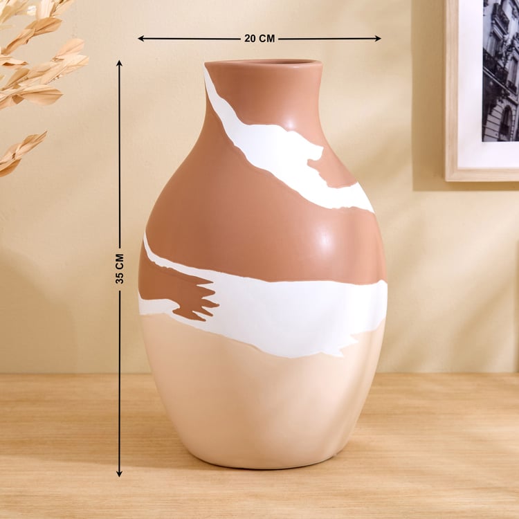 Monalisa Gifts Ceramic Printed Vase - Large