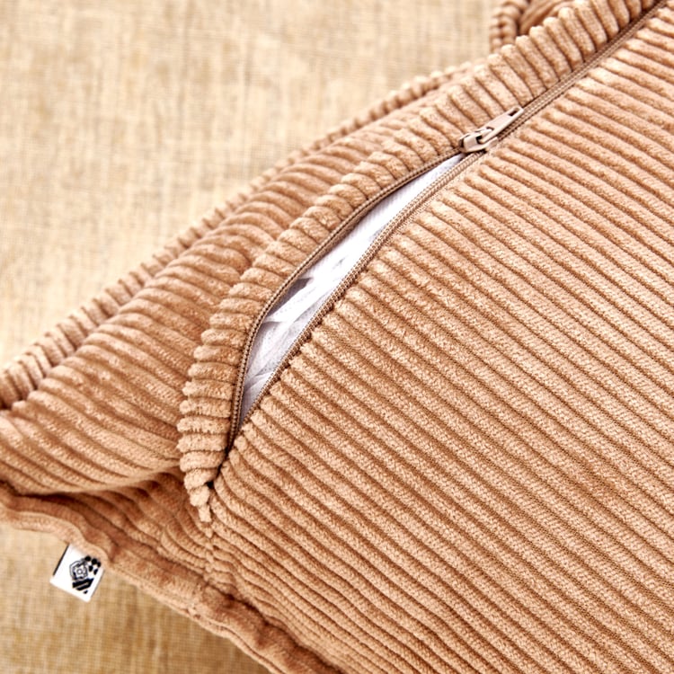 Glimmer Mero Corduroy Filled Cushion - 43x43cm