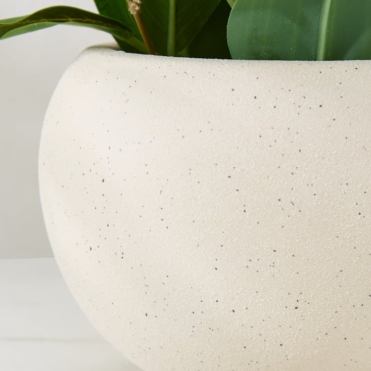 Lets Garden Hedge Artificial Lily Flowers in Ceramic Pot