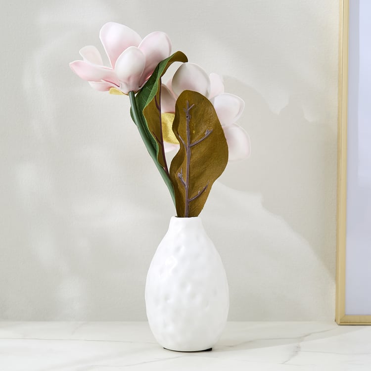 Lets Garden Hedge Artificial Orchid Flowers in Ceramic Vase