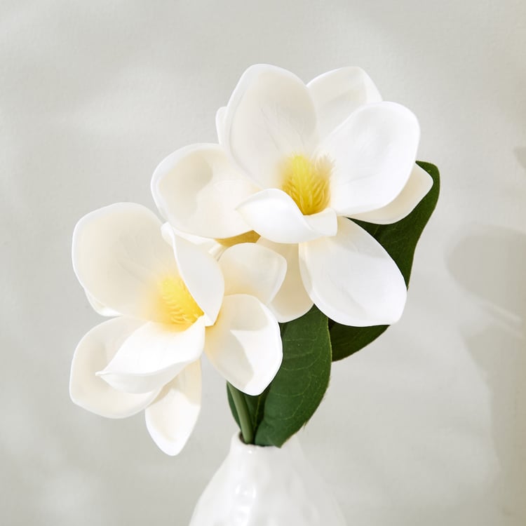 Lets Garden Hedge Artificial Orchid Flowers in Ceramic Vase