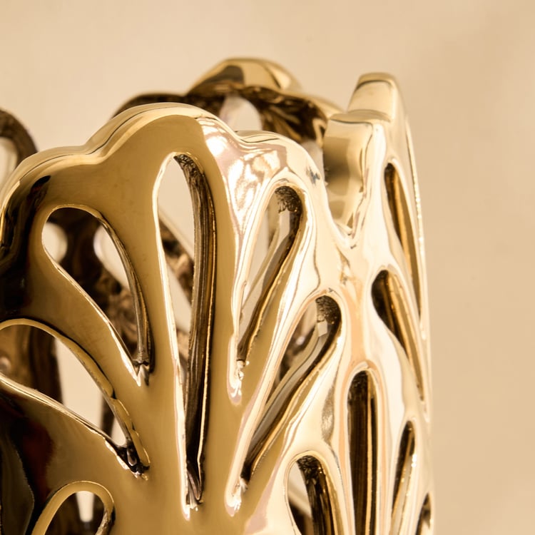 Stellar Celestial Melo Ceramic Perforated Vase