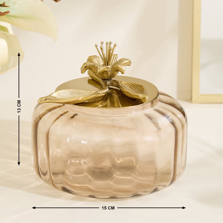Amara Ava Glass Decorative Canister