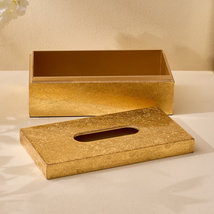 Stellar Celestial Enzo Wooden Tissue Box - 24x13x8.5cm
