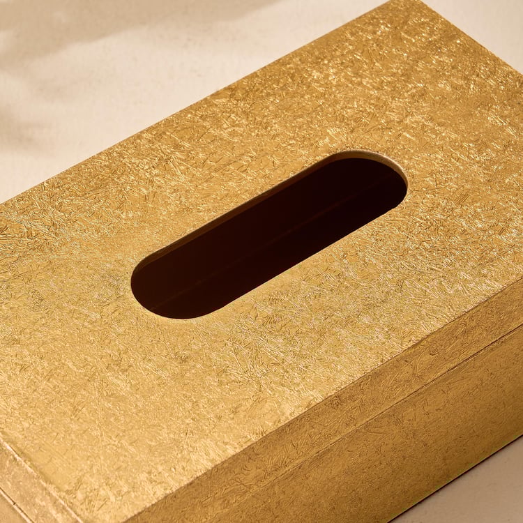 Stellar Celestial Enzo Wooden Tissue Box - 24x13x8.5cm