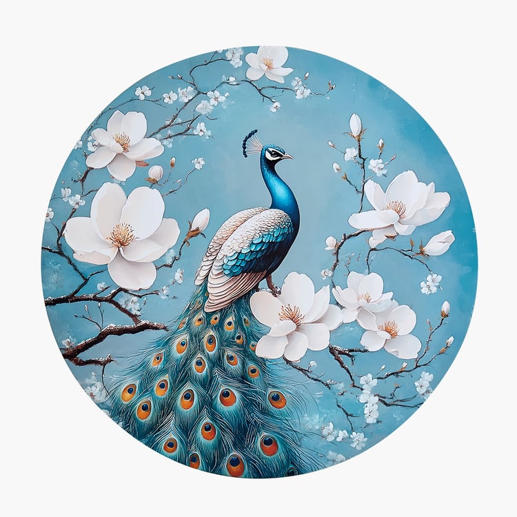 Brezza Set of 3 Canvas Peacock Picture Frames