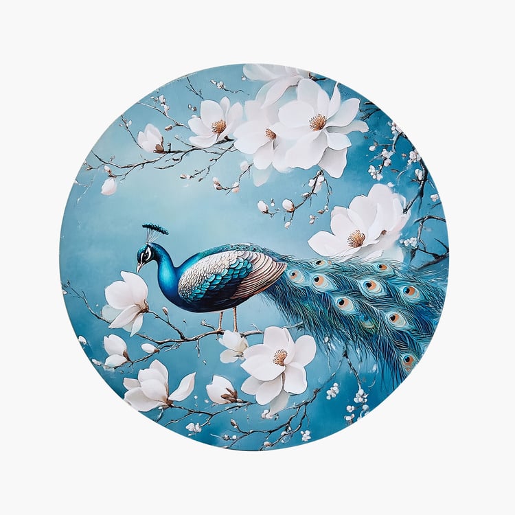 Brezza Set of 3 Canvas Peacock Picture Frames