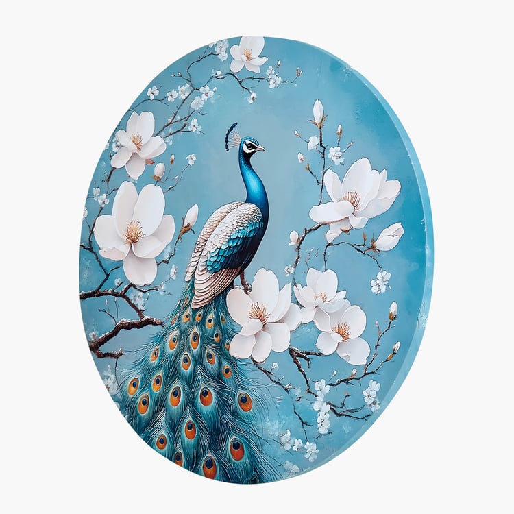 Brezza Set of 3 Canvas Peacock Picture Frames