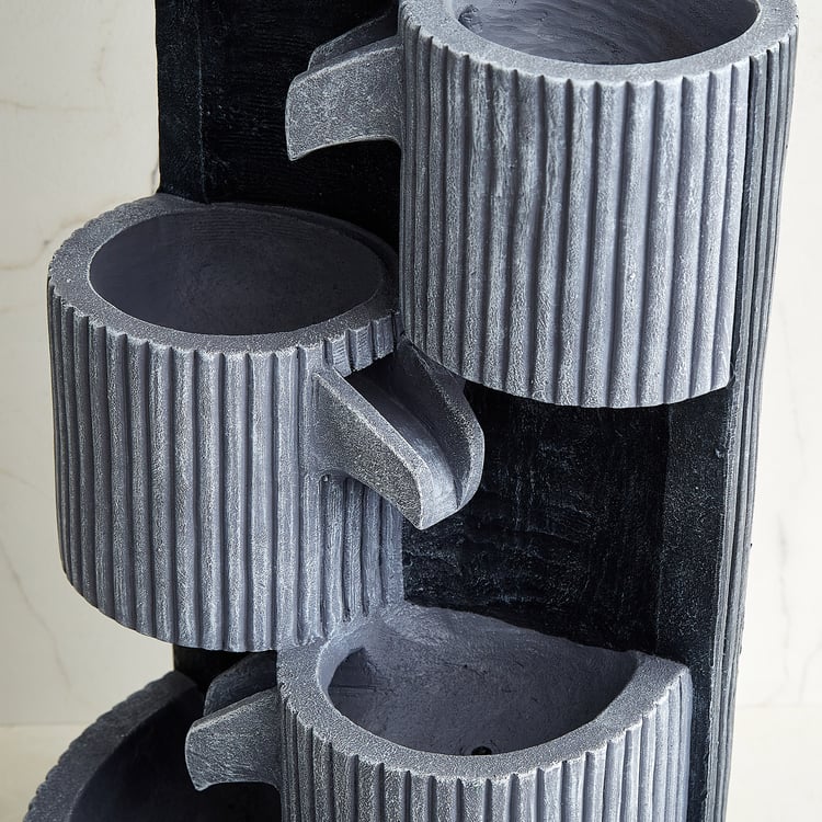 Alpine Modern Polyresin Step Water Fountain - 25x60cm