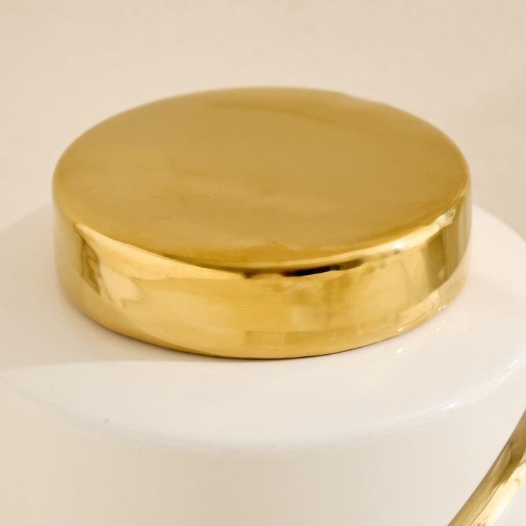 Alchemy Gifts Ceramic Fluid Decorative Canister