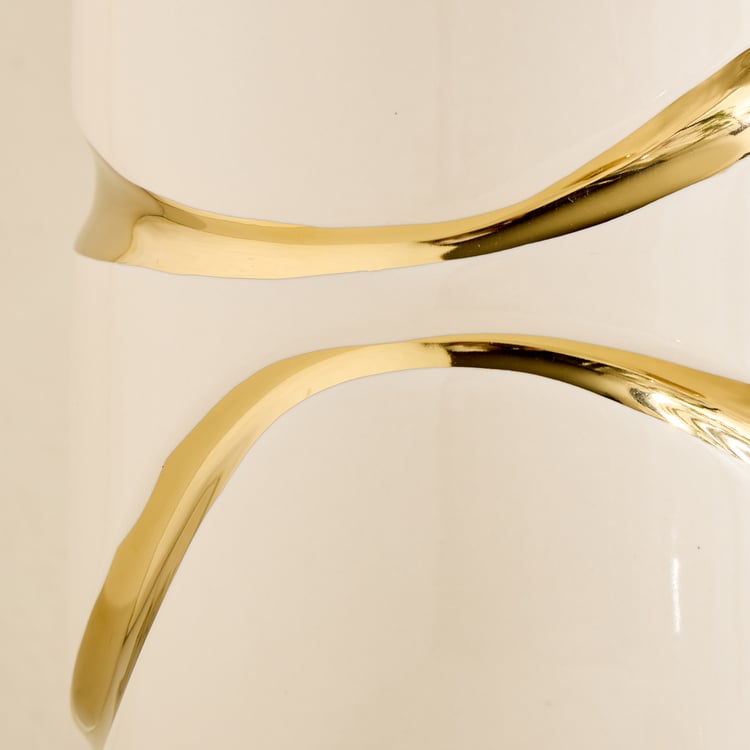 Alchemy Gifts Ceramic Fluid Decorative Canister