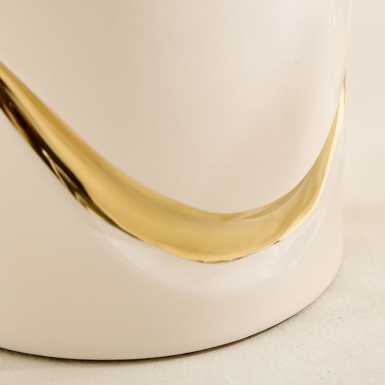 Alchemy Gifts Ceramic Fluid Decorative Canister