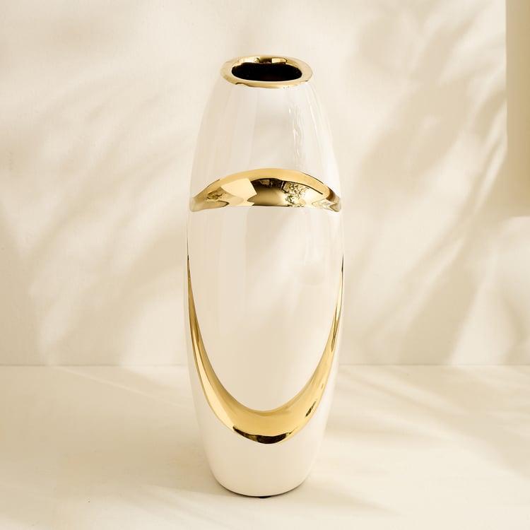 Alchemy Gifts Fluid Ceramic Vase - Medium