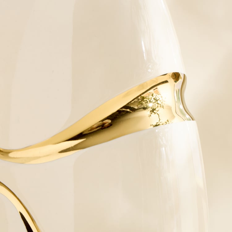 Alchemy Gifts Fluid Ceramic Vase - Medium