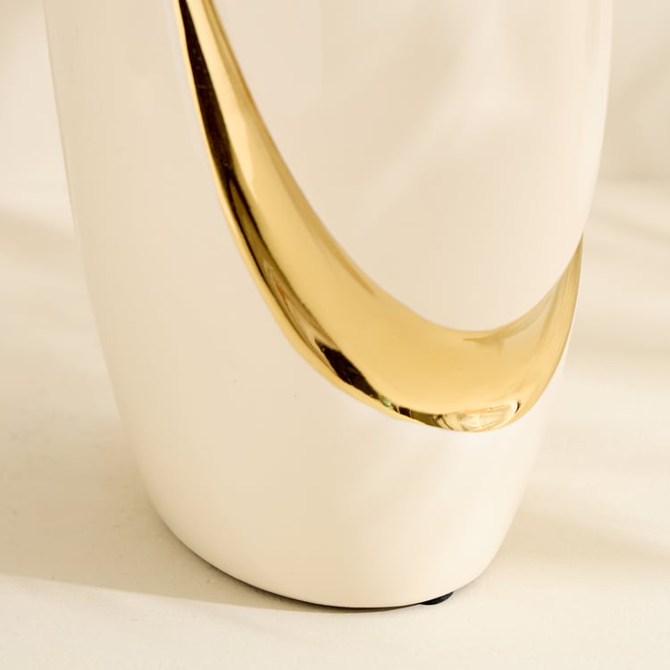 Alchemy Gifts Fluid Ceramic Vase - Medium