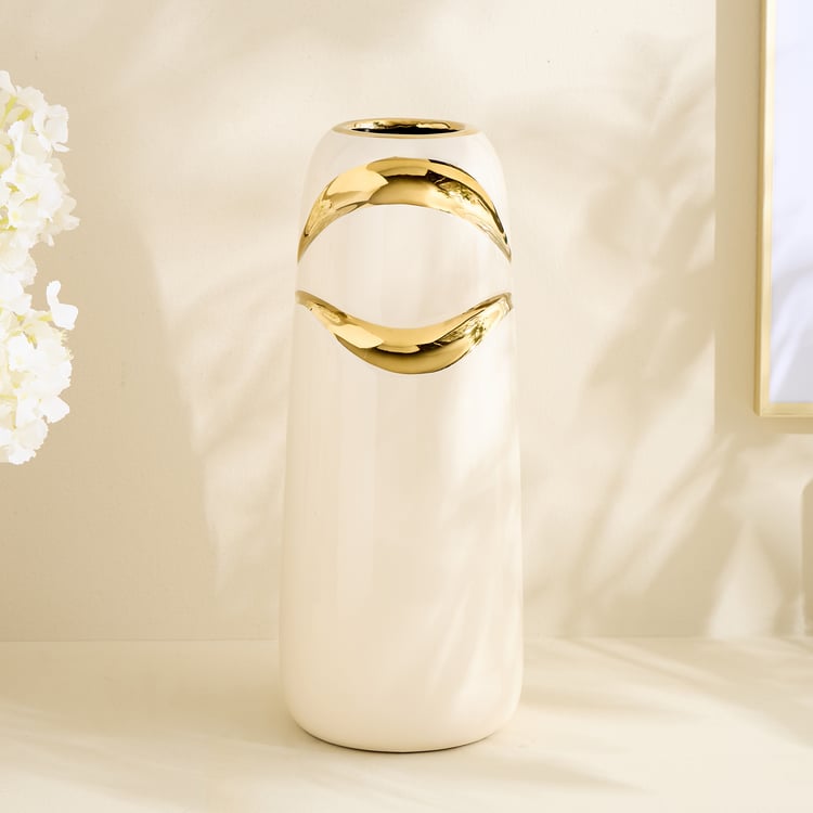Alchemy Gifts Fluid Ceramic Vase - Large
