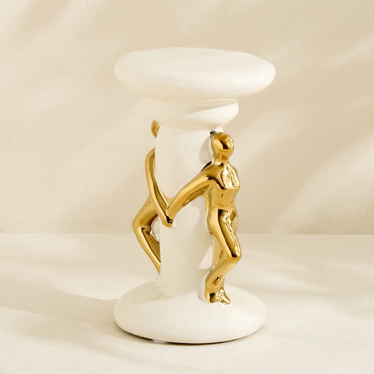 Brighton Amias Ceramic Couple T-Light Holder