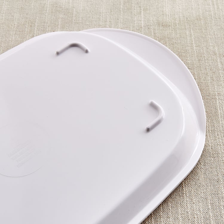 Nesto Vogue Melamine Printed Serving Tray - 39x25cm