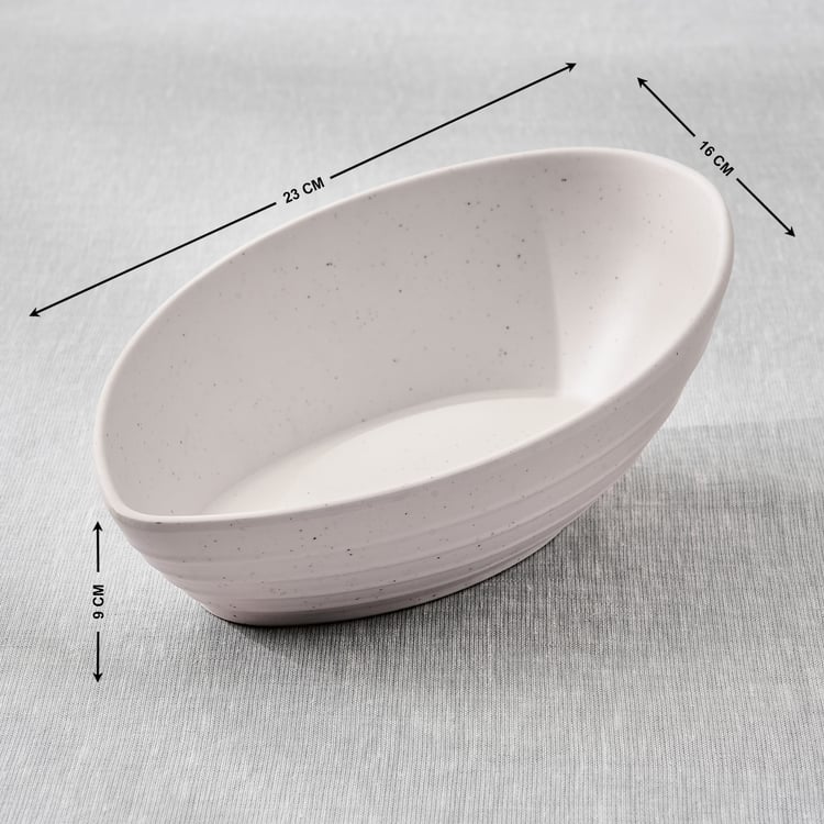 Buy Corsica Silvano Melamine Boat Serving Bowl 400ml from Home