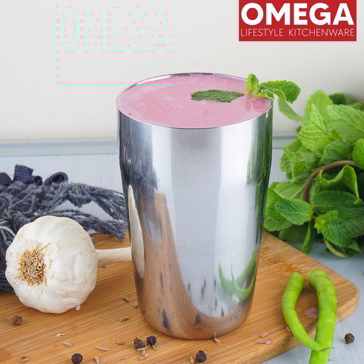 OMEGA Set of 6 Stainless Steel Tumbler - 350ml