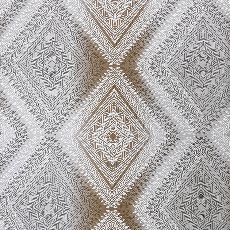 SWAYAM Ananda Cotton Geometric Print Double Comforter