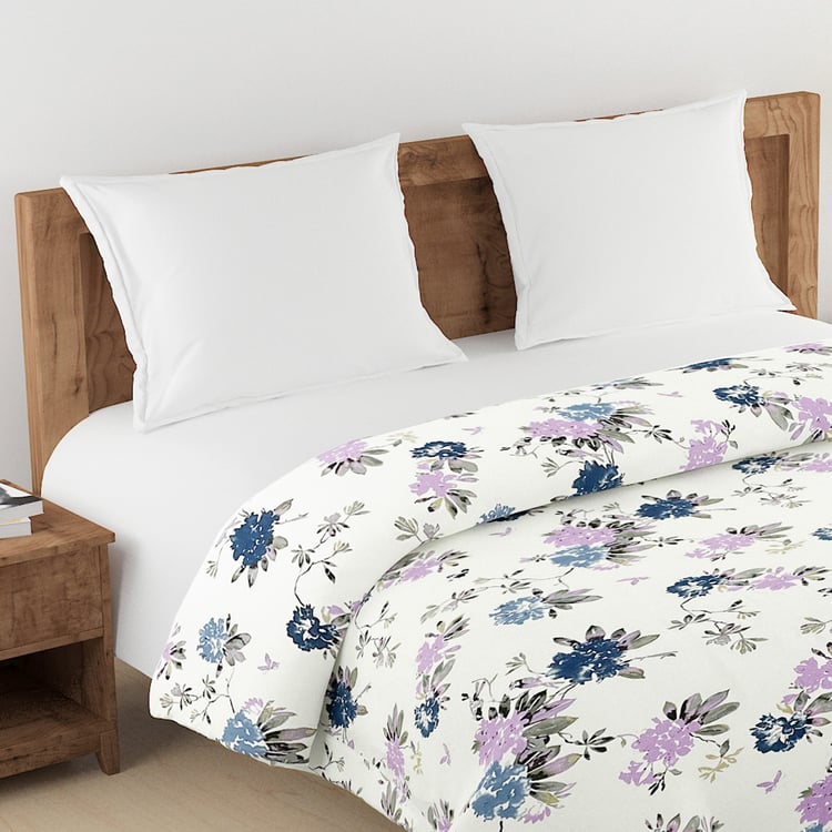 SWAYAM Ananda Cotton Floral Print Double Comforter