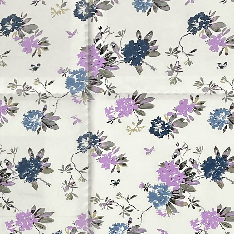 SWAYAM Ananda Cotton Floral Print Double Comforter