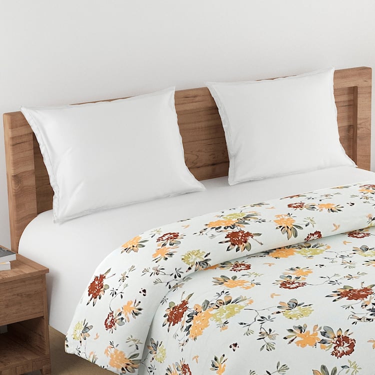 SWAYAM Ananda Cotton Floral Print Double Comforter