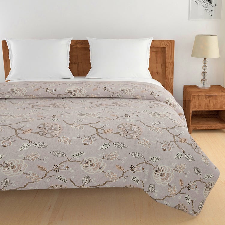SWAYAM Ananda Cotton Floral Print Double Comforter