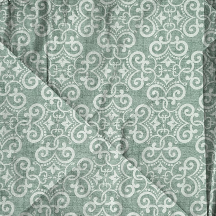 SWAYAM Ananda Cotton Ethnic Print Double Comforter