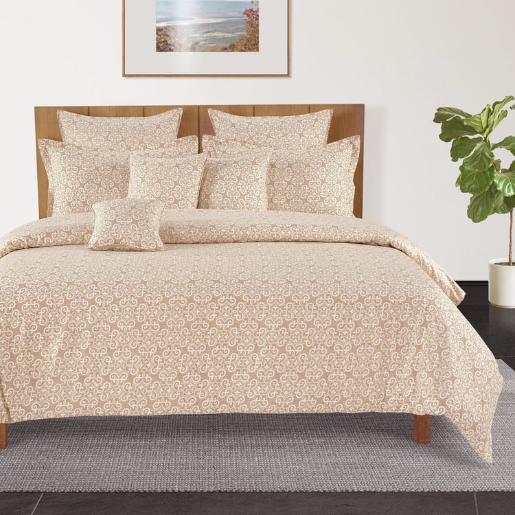 SWAYAM Ananda Cotton Ethnic Print Double Comforter