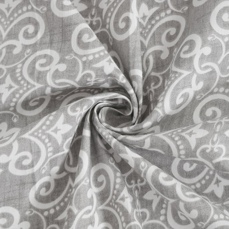 SWAYAM Ananda Cotton Ethnic Print Double Comforter