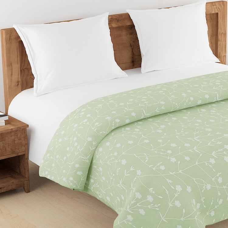 SWAYAM Ananda Cotton Floral Print Double Comforter