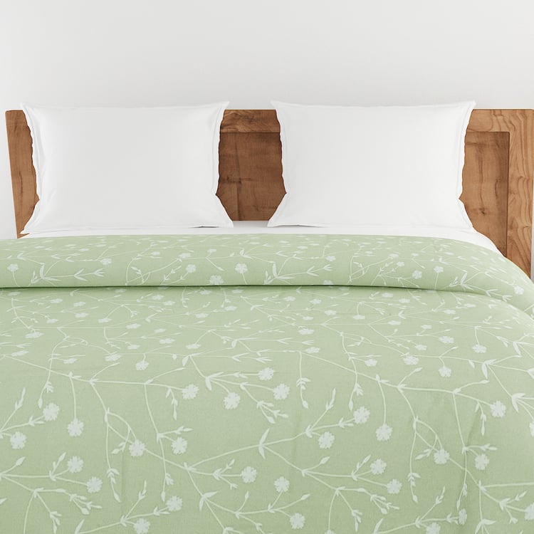 SWAYAM Ananda Cotton Floral Print Double Comforter