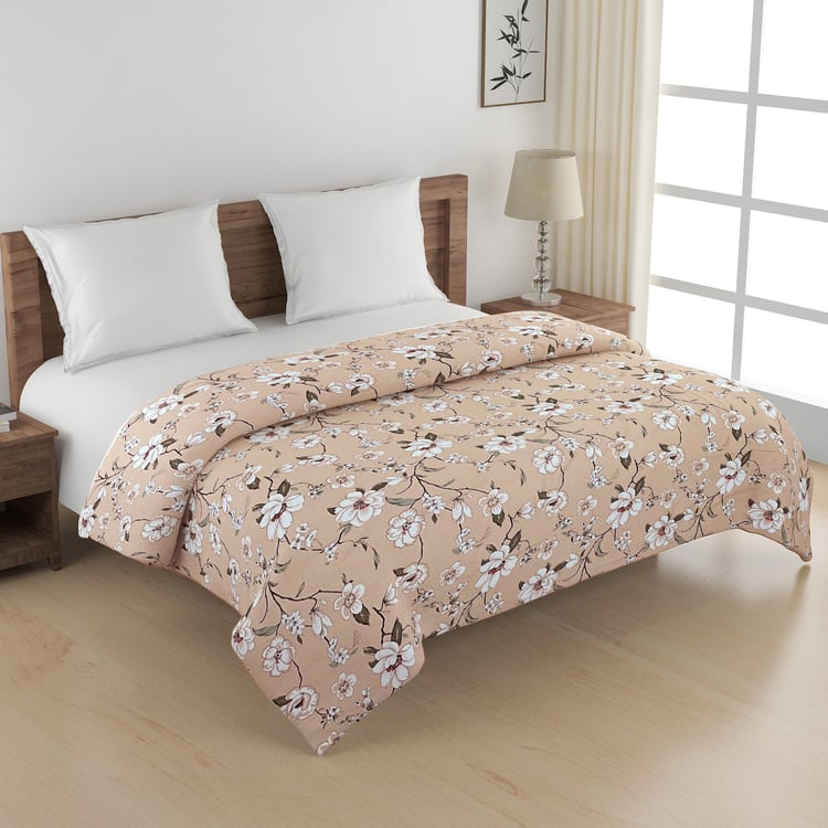 SWAYAM Ananda Cotton Floral Print Double Comforter