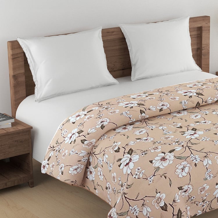 SWAYAM Ananda Cotton Floral Print Double Comforter