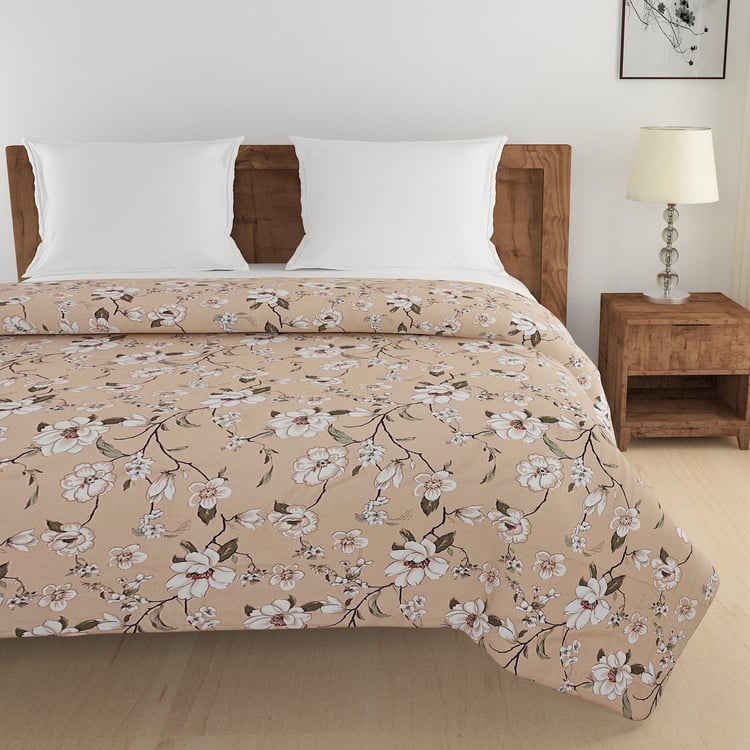 SWAYAM Ananda Cotton Floral Print Double Comforter