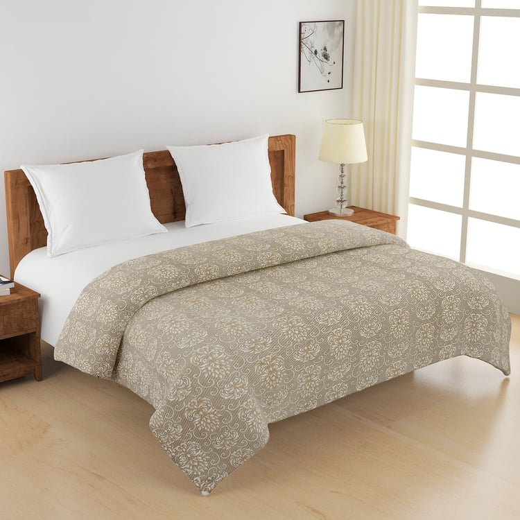 SWAYAM Ananda Cotton Printed Double Comforter