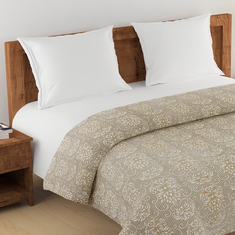 SWAYAM Ananda Cotton Printed Double Comforter