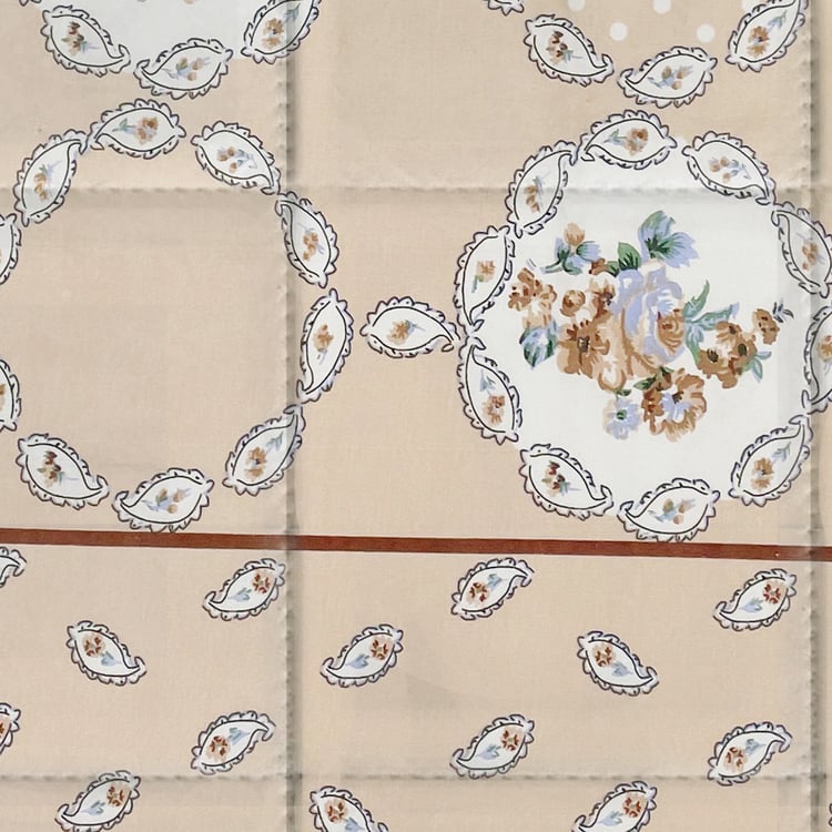 SWAYAM Sparkle Cotton Printed Double Comforter
