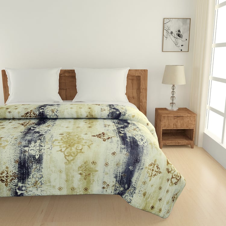 SWAYAM Veda Cotton Printed Double Comforter