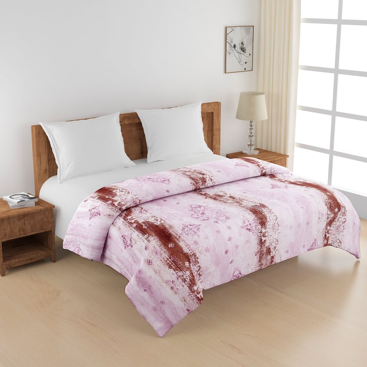 SWAYAM Veda Cotton Printed Double Comforter