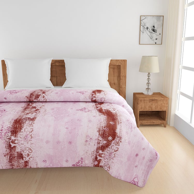 SWAYAM Veda Cotton Printed Double Comforter