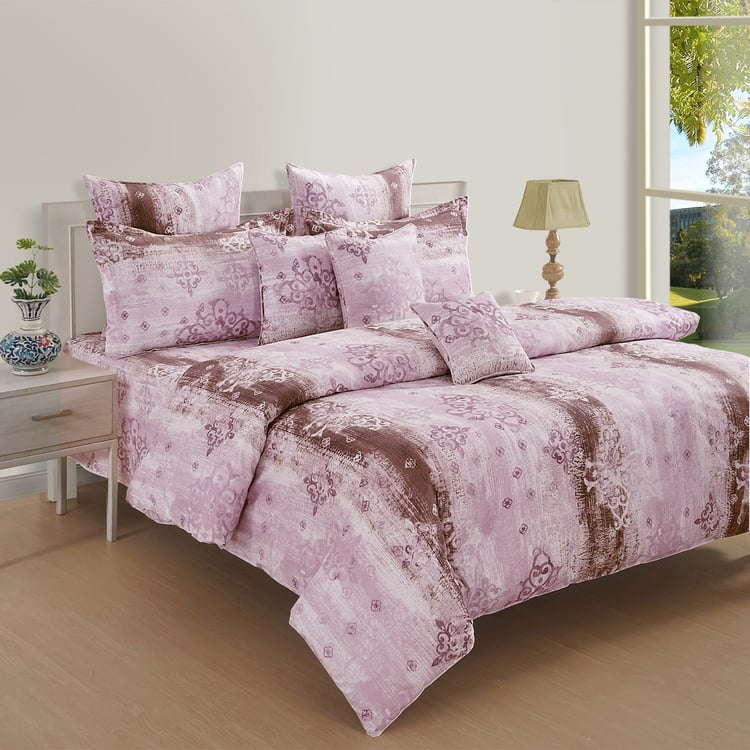 SWAYAM Veda Cotton Printed Double Comforter