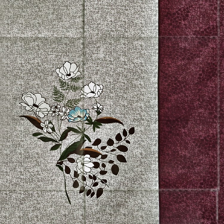 SWAYAM Veda Cotton Floral Print Double Comforter